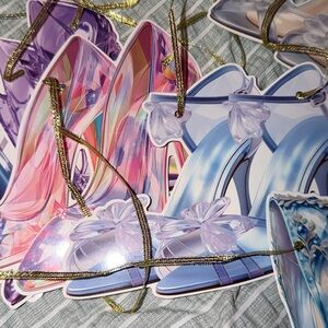 2 Blue and Gold Party Heels banner